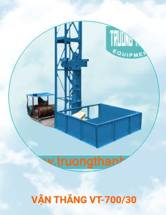 Vận thăng - Thiết Bị Xây Dựng Quốc Tế Trường Thành - Công Ty TNHH Kinh Doanh Quốc Tế Trường Thành